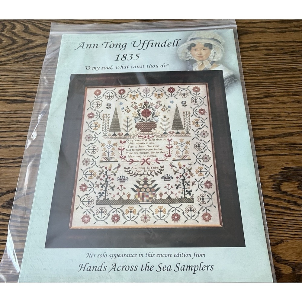 2016 Ann Tong Uffindell 1835 Hands Across The Sea Samplers Encore‎ Pattern Chart